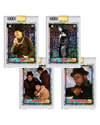 Limited Edition RUN DMC x GAS 4-Cracked Ice Foil Trading Card Set