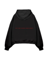 HIT ME HARD AND SOFT Black Cover Pullover Hoodie