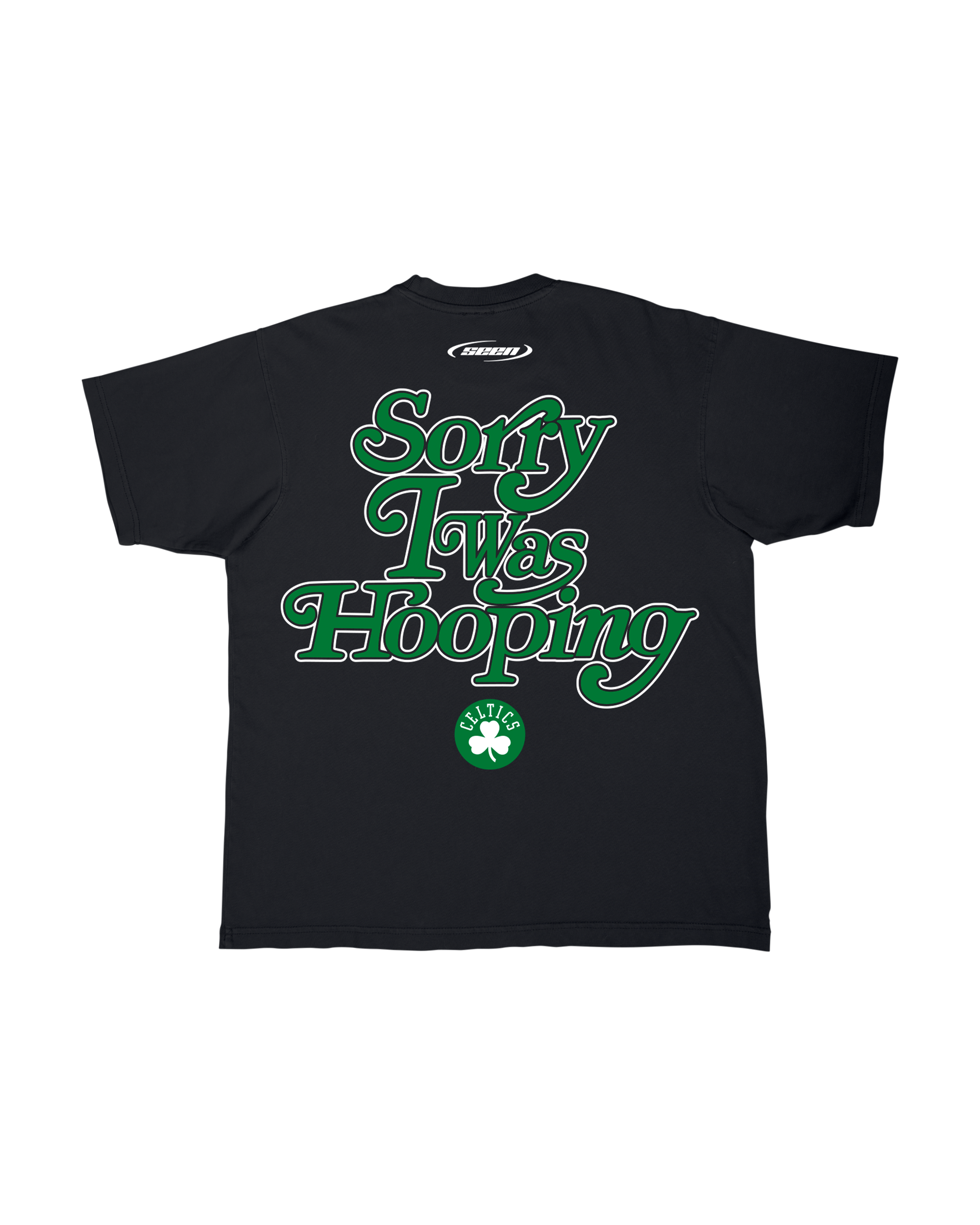 CELTICS x SEEN Sorry I Was Hooping T-Shirt